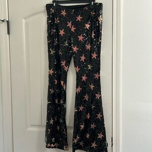 Black Star Sparkle Pants